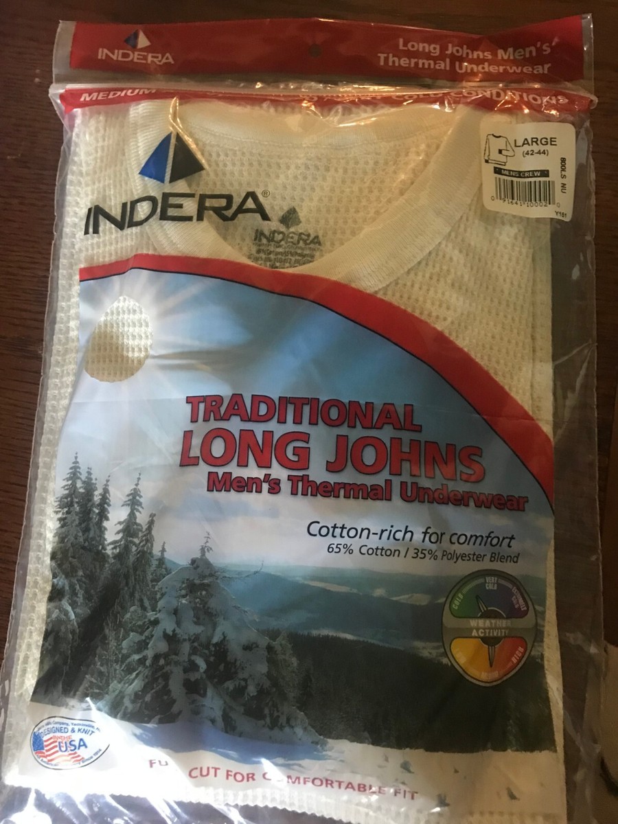 Indera Mills Indera Thermal Pants Men's Indera Mills Polypropylene