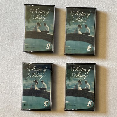 Marsters Of Melody Cassette Tapes 1-4 . Readers Digest Music Dolby Digital Ex/c 
