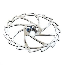 1 or 2pcs XON 6 Bolts Stainless 180mm/203mm MTB Road Bike Disc Brake Rotor
