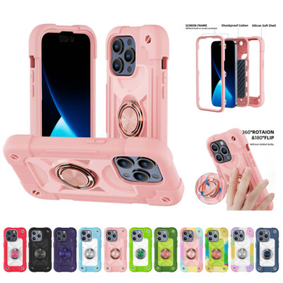 Case For iPhone 15 Pro Max 14 13 12 11 8 Plus XR Shockproof Rugged Phone Cover