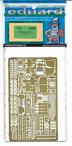 Modellbau-Ätzteile Für Tiger I Panzer – Detail-Set Von Eduard, Für Realistischere Modelle