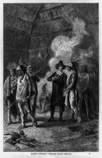 8" x 10" Photo Major Campbell Arguing,Pontiac,William,Ottawa Chief