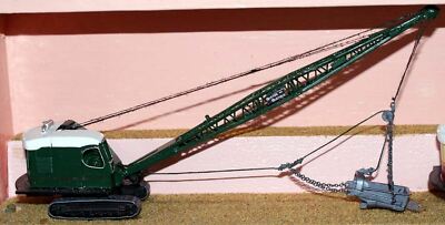 22RB Seilrolle Kran 1955 Auf Ho 1:87 HO1b Unlackiert Oo Kalk Langley Models Set