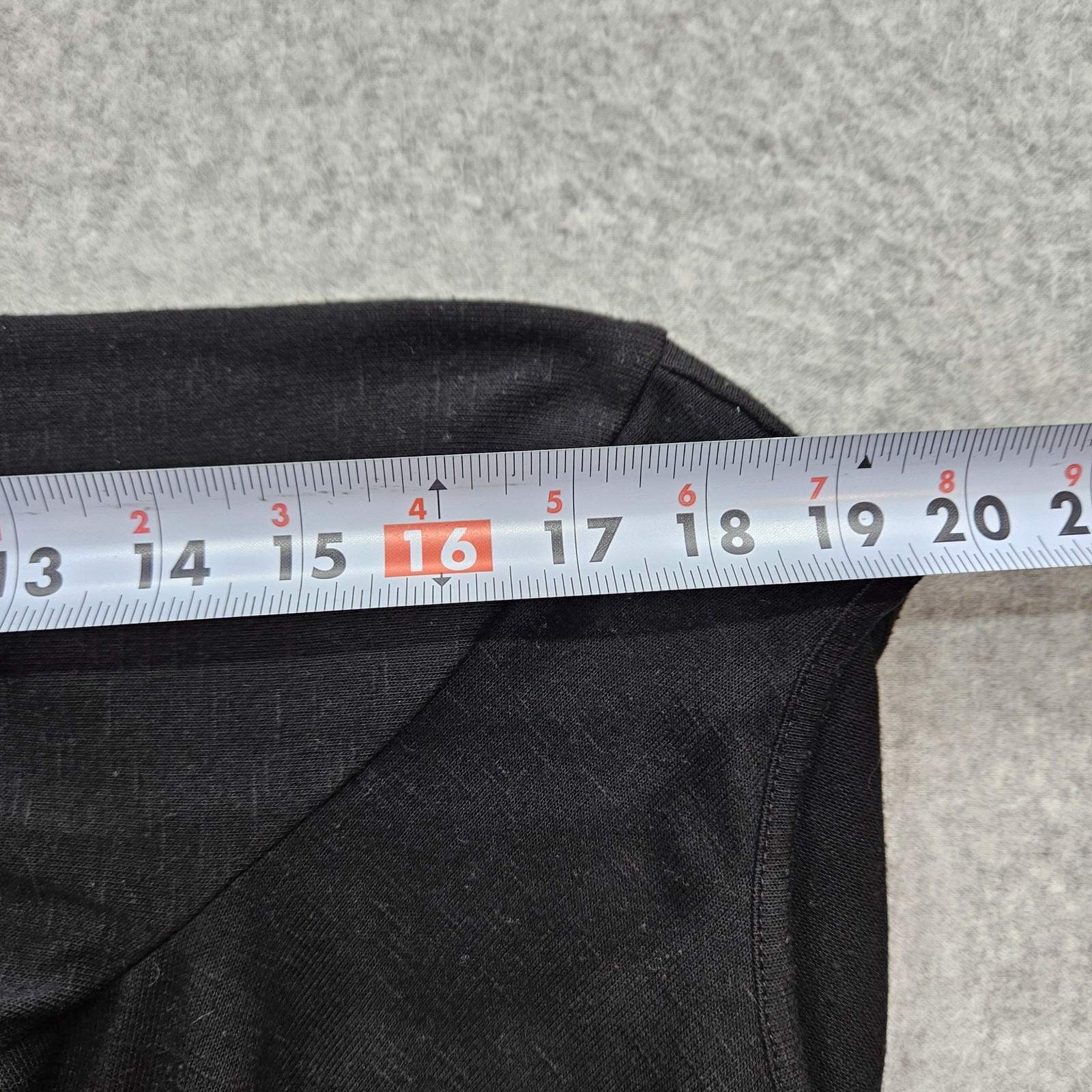 I.N. Studio Women's Medium Black Three-Quarter Butterfly Sleeves