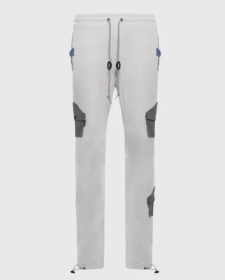 The Hideout Clothing Frosty Nylon Track Cargo Windbreaker Pants Small 30 New Tag