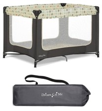 Zodiak  s Portable Play Pen: Lightweight, Easy Setup, On-the-Go Fun Grey/Green