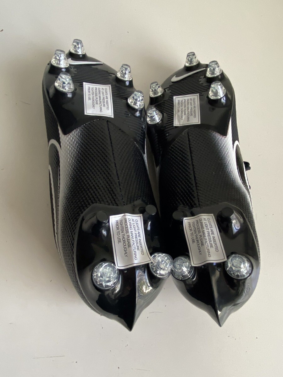 Nike Vapor Edge 360 Speed Black White Football Cleat DT  display picture 2