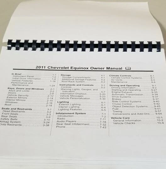 2011 Chevy Equinox Lt Owners Manual Sale innoem.eng.psu.ac.th
