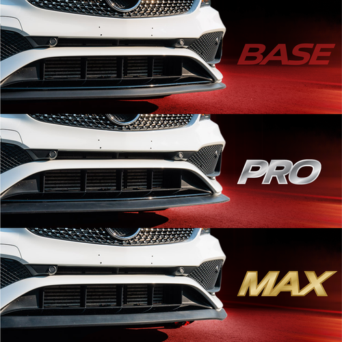 EZ Lip Front Splitter 1-inch Spoiler Bumper Body Kit Wing Trim for Volvo & Saab - Picture 8 of 11