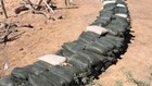 50 US Mil-spec SANDBAGS Army Marines ballistic flood wall since the Vietnam War — photo 7