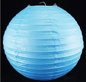 16 40cm Blue Paper Lanterns Lamp Shade Decoration Add Mood Image Is Loading 16 034 40cm Blue Paper Lanterns Lamp Shade