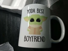Yoda Best Boyfriend Mug Baby Yoda Best Boyfriend Mug Boyfriend Mug Funny