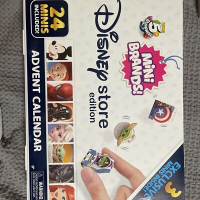 RARE NEW 5 Surprise Mini Brands! 2022 Disney Store Edition Advent Calendar