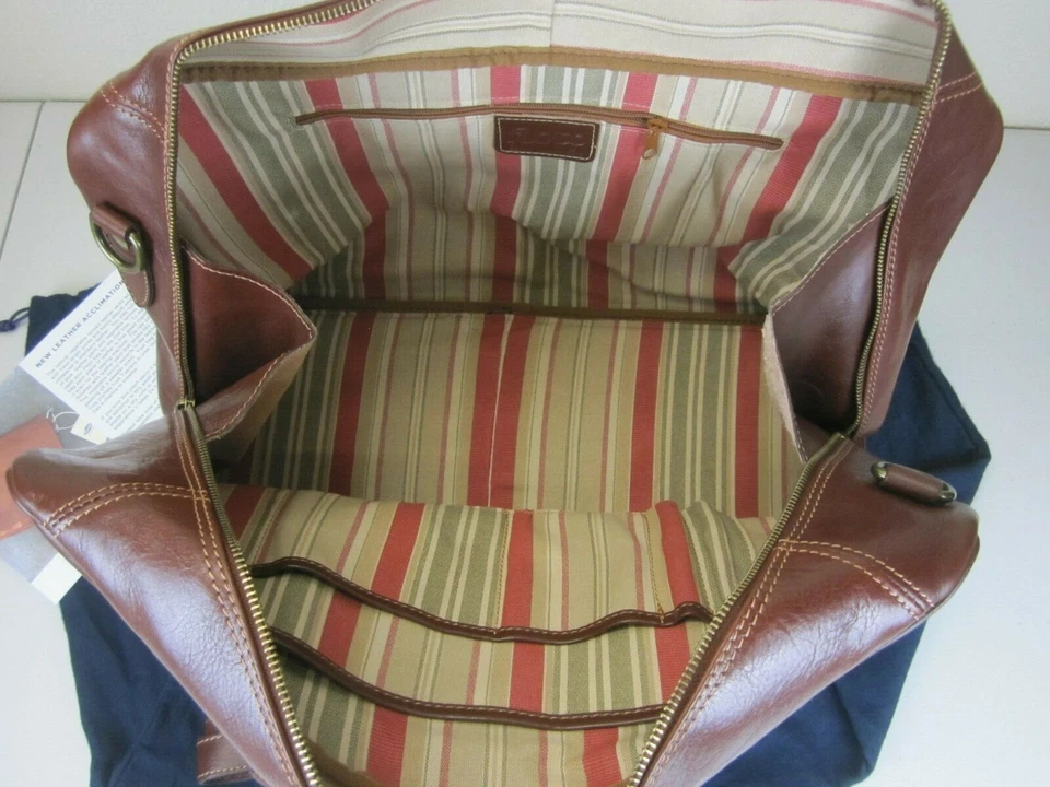 Floto Italian Leather Venezia Trunk Duffle Travel Bag Suitcase (Brand New) - Image 4 of 4