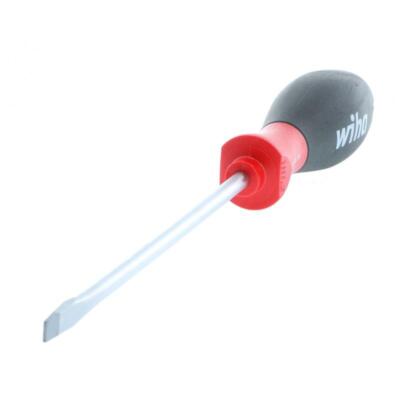Wiha Tools 30225 SoftFinish Slotted Screwdriver, 6.5 mm x 150 mm