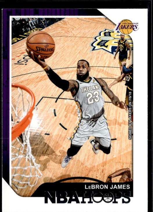 2018-19 Hoops #82 LeBron James