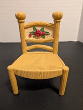 Fisher-Price Briarberry Furniture Chair Wood Look 1998