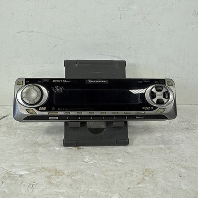(FACEPLATE ONLY) Pioneer DEH-P44 Old School Car Stereo HAS CRACK ON SHELL