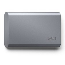 LaCie Mobile SSD Secure 500GB Recertified USB-C Portable - Hardware Encrypted