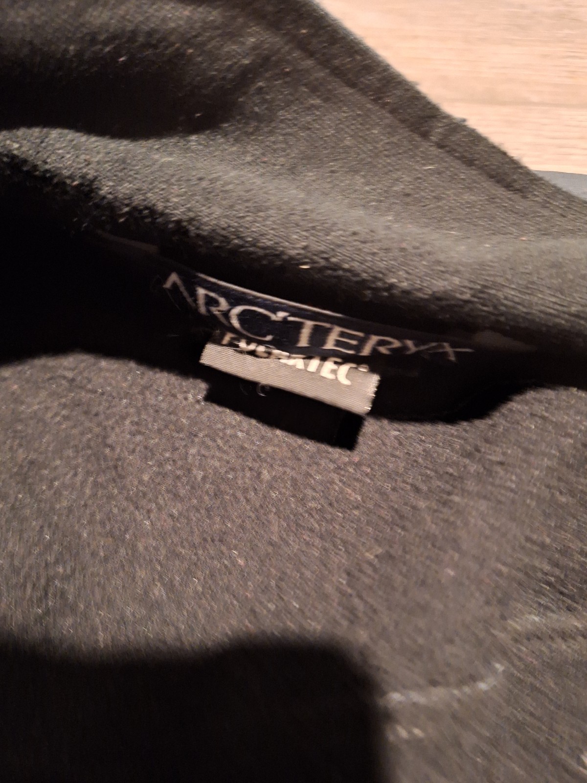 ARC'TERYX arcteryx giacca vintage blu softshell con zip