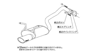 KAKIMOTO RACING EXHAUST KRNOBLE ELLISSE FOR HONDA CR-V RE3 RE4 H51374C