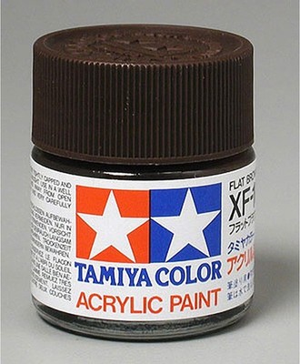 Tamiya #81310 Acrylic XF10 Flat Brown 3/4 oz Free Shipping