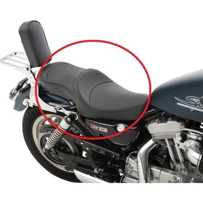 Drag Specialties Smooth Low Profile 2 Up Seat Fits Harley Sportster 1982 2003