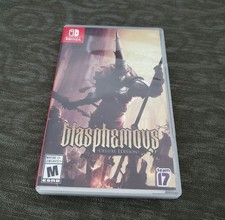 Blasphemous Deluxe Edition Nintendo Switch CIB Completo en Caja COMO ESTÁ