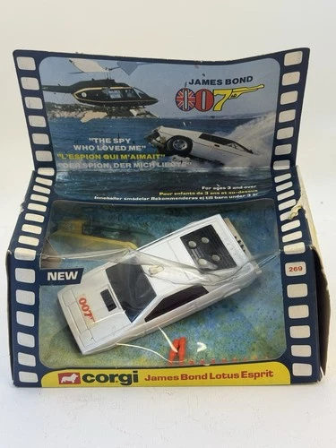 Corgi 269 James Bond 007 Lotus Esprit Boxed Vintage Diecast Car