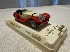 Solido Jaguar SS 100 1:43 Age d’Or Nr. 4003 – Vintage Modell – mit Vitrine