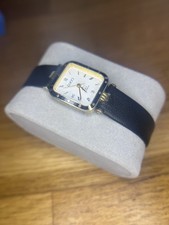 Vintage Gucci Square Quartz Watch – Classic Gold & Black – Fully Working