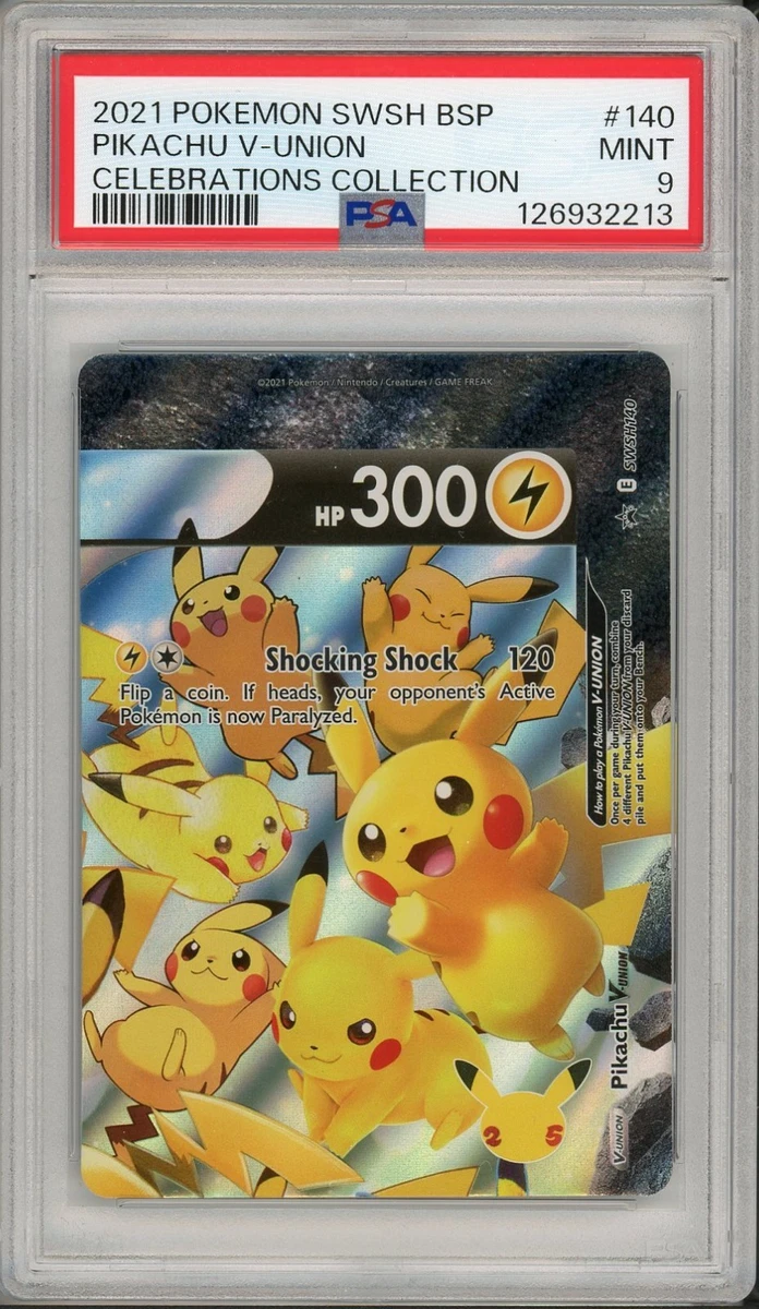 Pikachu V-Union Pokémon TCG Cards for sale | eBay