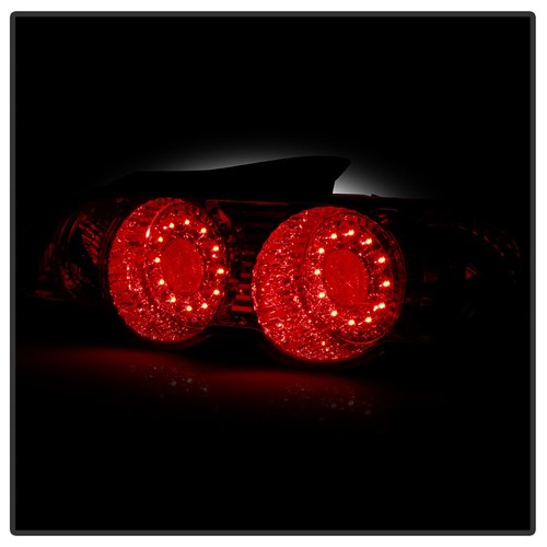 2002 2003 2004 Acura RSX DC5 Lumileds LED Red Clear Tail Lights Lamps Left+Right - Picture 8 of 10