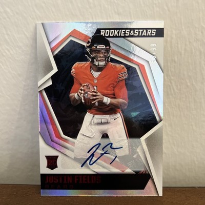 2021 Justin Fields Rookies and Stars AUTO 58/99 