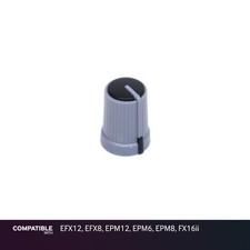 Soundcraft Black HF/MF/LF Knob for EFX12, EFX8, EPM12, EPM6, EPM8, FX16ii
