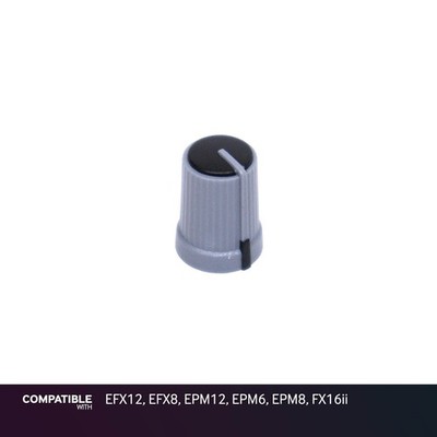 Soundcraft Black HF/MF/LF Knob for EFX12, EFX8, EPM12, EPM6, EPM8, FX16ii
