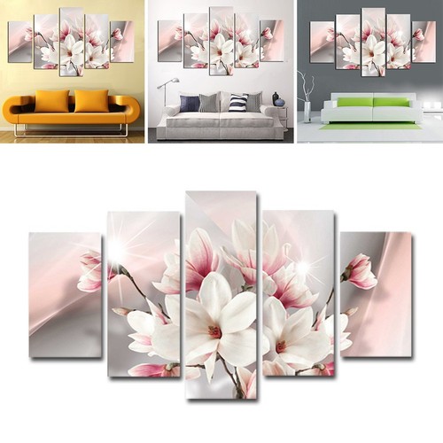 Spray Painting Canvas Painting Picture Waterproof 5pcs Decor Decoration - Picture 3 of 16