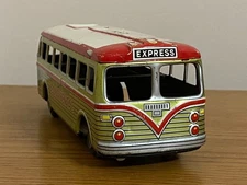 Aoshin ASC Japan Tin Toy Friction Bus Continental Coast to Coast Bus TA-47