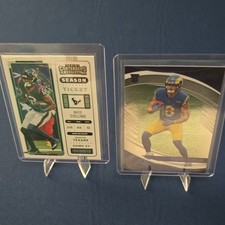 Panini 2025 NFL Nico Collins Season Ticket/Terrance Ferguson 2-Card Lot #39 #182