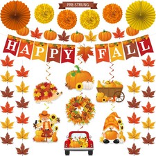 Fall Decorations, All-Inclusive Fall Party Decorations Set