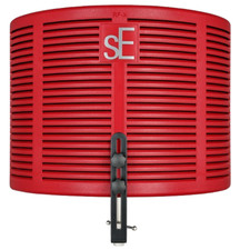 Se Electronics RF-X RB Acoustic Treatment Filter Isolation Shield in Red/Black