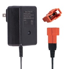 12V Charger for Ride On Toys and Cars, 1000mA, Square Plug Adapter