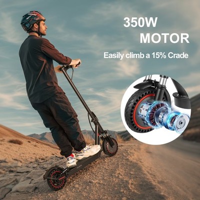 Electric Scooter For Adults Foldable Dual Suspension E-Scooter