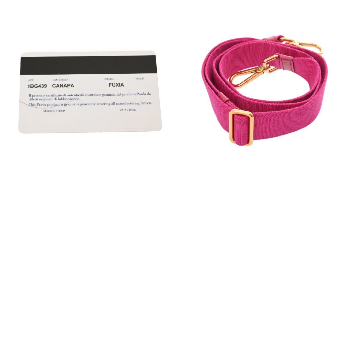 PRADA Canapa Mini Pink 1BG439 Women s Canvas Handbag A Rank Used  from japan thumbnail 10