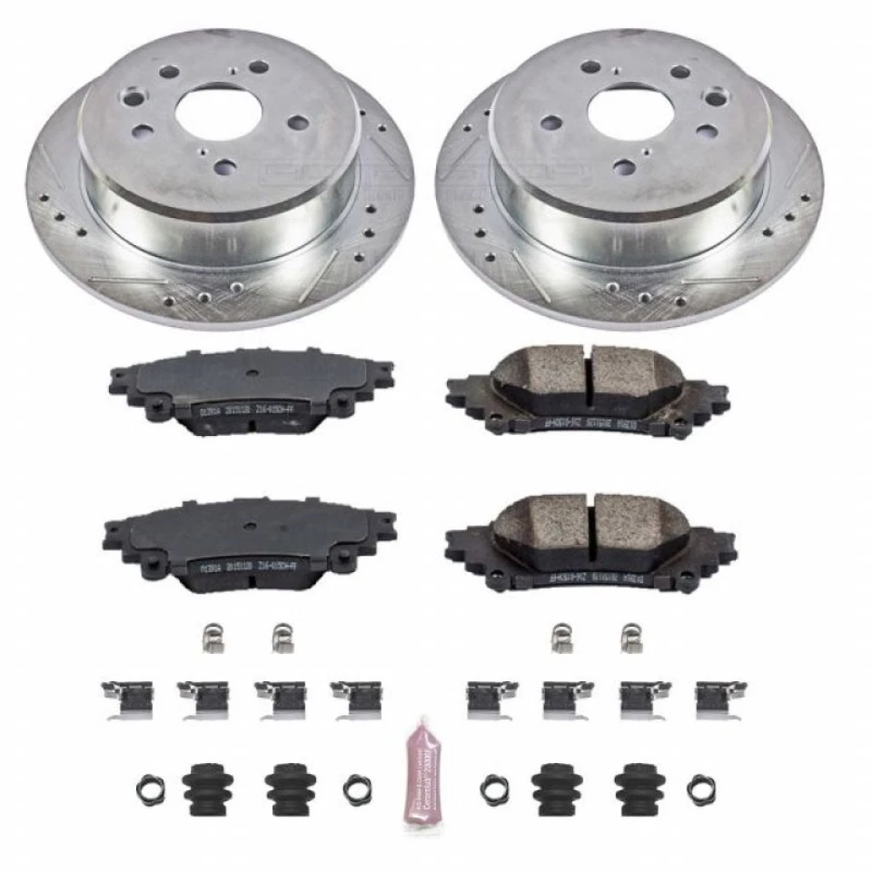 Kit de frenos Power Stop para Lexus IS250 2014 2015 trasero Z23 Evolution Sport Foto 2 de 4