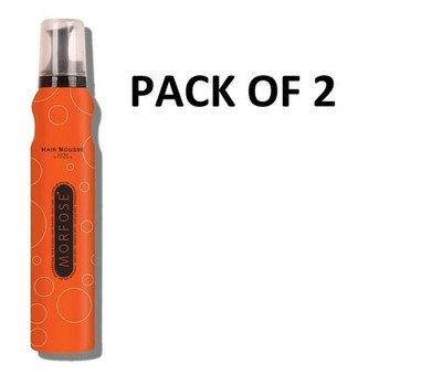 MORFOSE PROFESSIONAL HAIR MOUSSE ULTRA STRONG 6.76 OZ - PACK OF 2