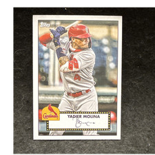 Topps Yadier Molina #T52-30 St. Louis Cardinals 1952 Topps Redux Baseball Card