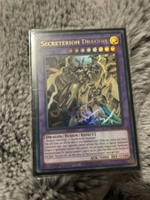 YUGIOH SECRETERION DRAGON ULTRA RARE 1ST NEAR MINT DUAD-EN037
