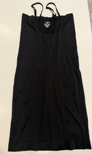 Dress barn Slip Under Dress 2XL black Slimming Fitted Adjustable Straps spandex