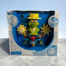 Lexibook Interactive Frog Bath Play Toy Green Yellow Blue Sunflower Lily Pad NEW